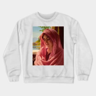 Pyrallis by John William Godward Crewneck Sweatshirt